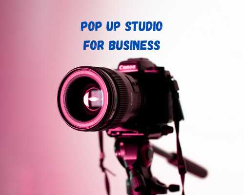 Pop Up Photography Studio